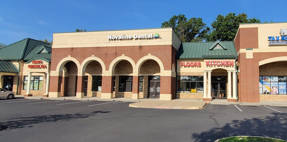 Novaline Dental Clinic in Manassas Virginia front entrance